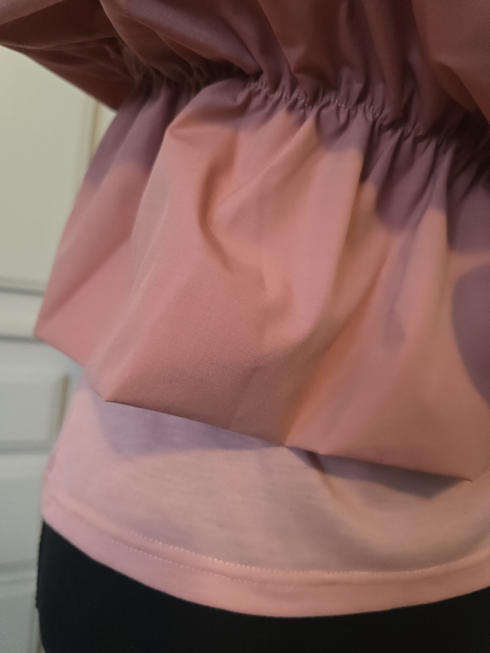 BiBi Dusty Strapless Ruffle Layered Crop Top - Picture 8 of 10